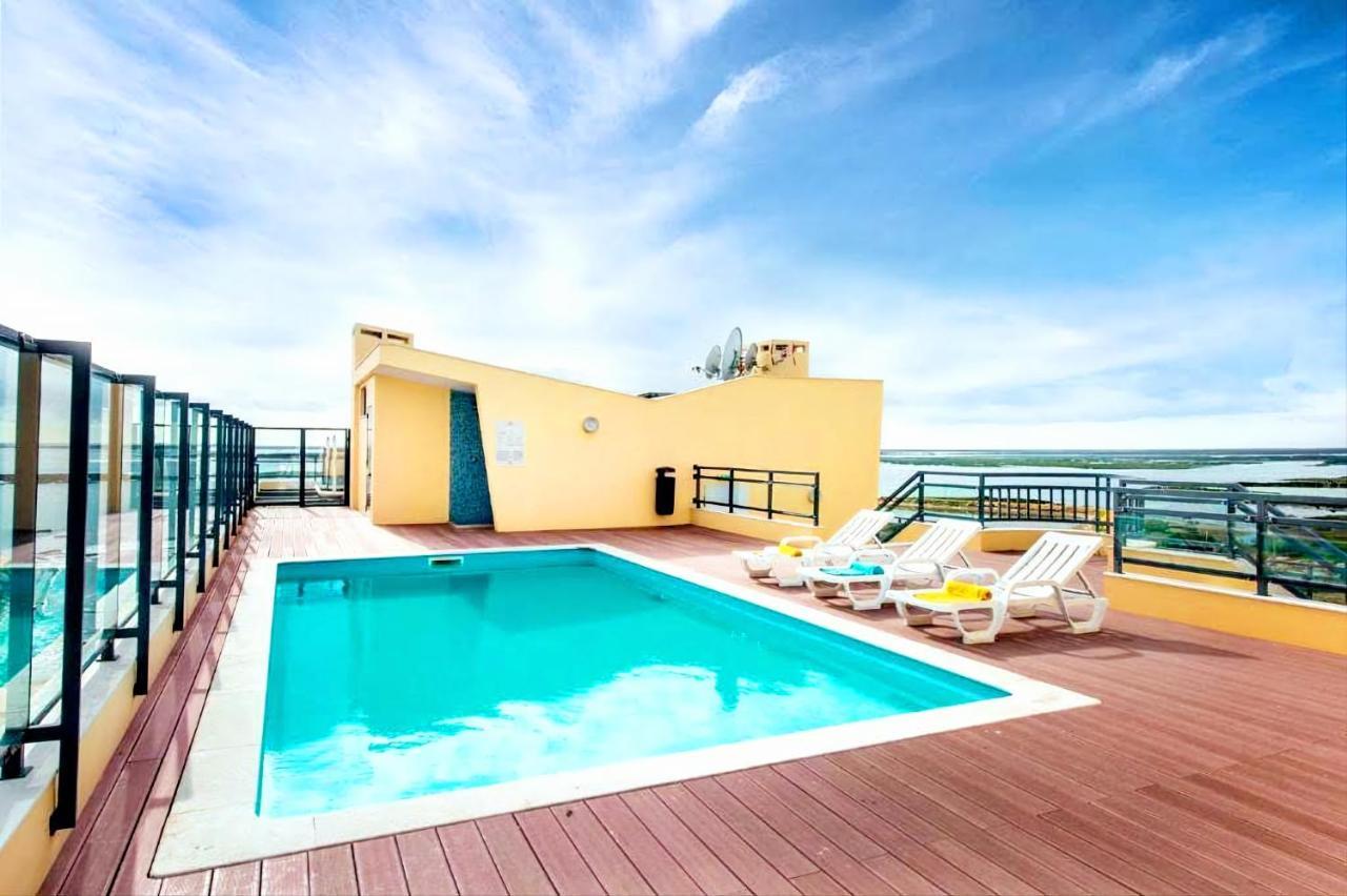 A Gaivota Ria Formosa Waterfront Lux Apart With Pool, Olhao, Algarve Extérieur photo